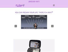 Tablet Screenshot of drdiane.com